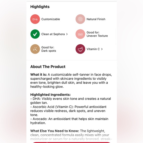 NWT- Isle of Paradise LIGHT- Self Tanning Drops- Full Size (1.01 OZ) - Picture 3 of 9